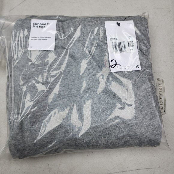 Nike Women Fleece Mid-Rise Joggers Dark Grey DQ5191-063 XXL NWT - Picture 5 of 5